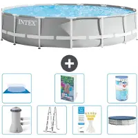 Intex Struttura per piscina a forma di prisma - 457x107 cm - composta da 6 elementi - modello S594