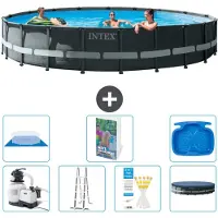 Intex Ultra XTR Pool Rund - 610x122 cm - Piscina rotonda, composta da 6 parti, modello S662