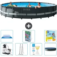Intex Ultra XTR Pool Rund - 610x122 cm - Piscina rotonda, composta da 6 parti, modello S546
