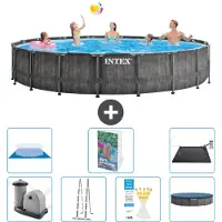 Intex Struttura per piscina a forma di prisma - 549x122 cm - composta da 6 elementi - modello S562