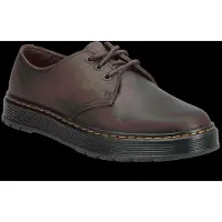 Dr. Martens per uomo. 41555201 Scarpe in Pelle Brookline Lo marrone scuro (43), Basso, Stringhe, Casual