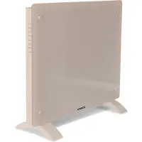 Vonroc Termoconvettore Elettrico Smart 500W/1000W in Vetro Beige WiFi
