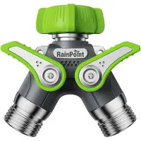 Rainpoint Sdoppiatore Doppio Per Tubo Da Giardino