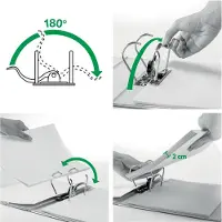 Leitz Raccoglitore Active Urban Chic Polyfoam 180º A4 82 Mm