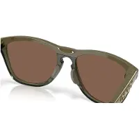 Oakley - Occhiali da sole polarizzati - Frogskins Range XL Dark Brush/Prizm 24K Polarized per Uomo - Verde