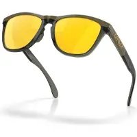 Oakley - Occhiali da sole polarizzati - Frogskins Range XL Dark Brush/Prizm 24K Polarized - Verde