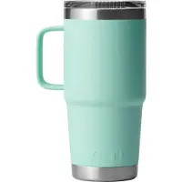 Yeti Rambler Travel Mug 20oz Stronghold Lid, Seafoam, tazza thermos da viaggio con coperchio, 591 ml