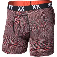 Saxx Multi-Sport Mesh Boxer Brief Fly Intimo sintetico Uomo (L, variopinto)