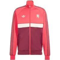 Adidas Giacca di felpa sportiva 'Olympique Lyon' bacca / lampone / bordeaux / bianco