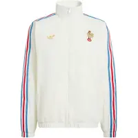Adidas Giacca sportiva 'Frankreich Rugby 120 Years Crunch Anthem' blu / rosso / bianco