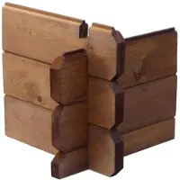 ALTANKA Veranda - 9m2 - 3m x 3m - impregnata - colore: marrone