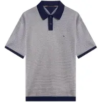 Tommy Hilfiger Cool Touch Structure Sweater Desert Sky/ivory Petal Taglia: L | Maglioni a maglia Outlet | Uomo