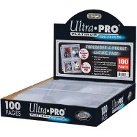 Ultra pro Pagina Sicura In Platino Per Pagine Di Album Toploader Per Carte