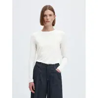 Selected Maglietta A Maniche Lunghe Donne Bianco M