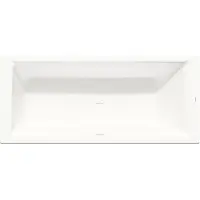 Kaldewei Puro Next Combi, modèle 1432, baignoire rectangulaire avec zone de douche à gauche, 160 x 70 cm, 143223000711, 143223000711