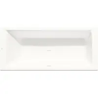 Kaldewei Puro Next Combi, modèle 1434, baignoire rectangulaire avec zone de douche à droite, 170 x 75 cm, 143400010711, 143400010711