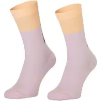SCOTT Block Stripe Crew Calze da ciclismo (45-47 - XL, lilla)