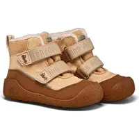 Affenzahn Kid's Lauflerner Winterstiefel Vegan Snuggy Scarpe invernali Bambini (25, marrone/beige)