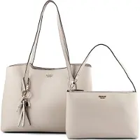 GUESS Melody Borsa a spalla 43 cm grigio