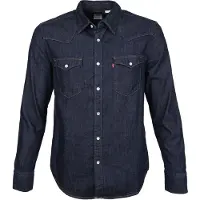 Levi's per uomo. 85744-0000 Camicia Bartstow Western Navy (L ), Casual, Cotone, Manica lunga, Sostenibile