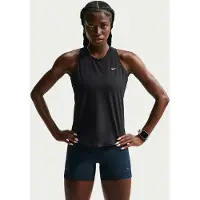 Nike Women's Swift Dri-Fit Tank Standard Canotta Donna (L, nero)