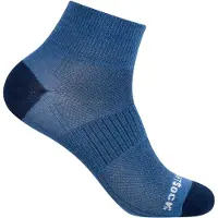 Wrightsock Coolmesh II Quarter Calze da trekking (34-37, blu)
