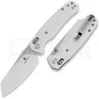 Bestech Coltello pieghevole Cicada - Satin - G10, bianco
