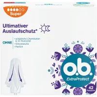 O.B. Extra Protect Super Tampons - Variant: 42 ks