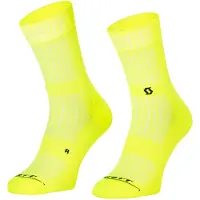 SCOTT Performance Crew Socks Calze da ciclismo (36-38, giallo)