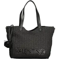 Valentino per donna. VBS7GG01PAG Borsa shopper nera (OSFA), Nero, Casual, Poliuretano