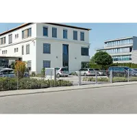 Alberts Recinzione a pannelli doppi, modello 669812, kit completo da 22 elementi, zincata a caldo, altezza 123 cm, lunghezza 25 metri