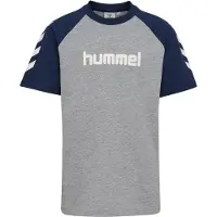 Hummel Maglia funzionale navy / grigio sfumato / bianco
