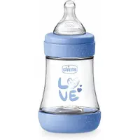 Chicco Perfect Baby Bottle 0M+ Silicone Blue 150ml