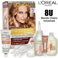 L'Oréal excellence creme universal nude senza ammoniaca n° 8u biondo chiaro