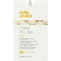 Milk shake Set , Make My Day, Maschera crema per il trattamento dei capelli, Idratazione profonda, 6 pz, 30 ml