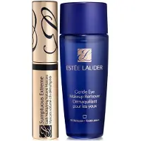 Estée Lauder Set Extreme Lashes : delicato Eye, lozione struccante, 30 ml + Sumptuous Extreme, waterproof, volumizzante, mascara, nero, 2,8 ml