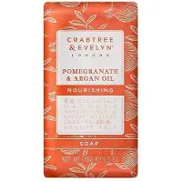 Crabtree & Evelyn Melograno e Olio di Argan, Nutriente, Saponetta, 158 g
