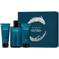 Davidoff Cofanetto Cool Water - Eau De Toilette 125 Ml + Bagno Doccia75 Ml + Dopobara 75 Ml 1 unità