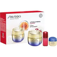 Shiseido Set : Vital Perfection, Uplifting & Firming, Crema, Viso, 50 ml + Vital Perfection, Rassodante, Notte, Crema, Per viso, 15 ml + Ultimune Powe