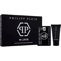 Philipp Plein Set : No Limits, Eau De Parfum, per uomo, 50 ml + No Limits, Balsamo idratante, dopobarba, 50 ml