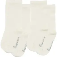 Devold Baby's Merino Sock 2-Pack Calze casual Bambini (16-18, bianco)