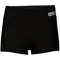 Arena Boy's Team Swim Short Solid Pantaloncino da bagno Bambini (116, nero)