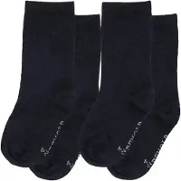 Devold Baby's Merino Sock 2-Pack Calze casual Bambini (19-21, nero)
