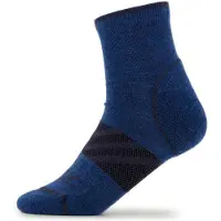 Stoic Merino Outdoor Quarter Socks Tech Calze da trekking (42-44, blu)