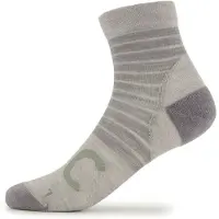 Stoic Merino MTB Quarter Socks Calze da ciclismo (45-47, grigio)
