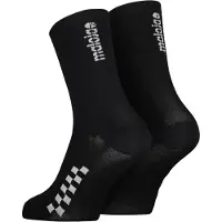 Maloja PushbikersM. Aerosocks Calze da ciclismo (36-38, nero)