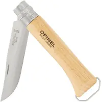 Opinel No. 10 with Corkscrew & Bottle Opener Coltelli beige/grigio