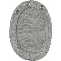 Engel Baby Bodysuit Extension Intimo lana merinos Bambini (One Size, grigio)
