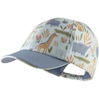 Sterntaler Kids' Baseball Cap Safari Cappellino Bambini (51 cm, grigio)