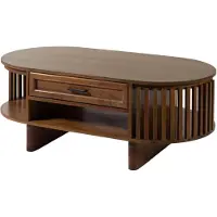 MASSIVMOEBEL24.DE MASSIVMOEBEL24 | Tavolino da salotto in legno di acacia 120x60x45 laccato naturale MADRID #95